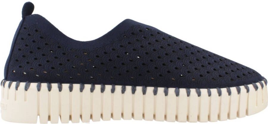 Ilse Jacobsen Instappers Platform TULIP3373 660 Dark Indigo