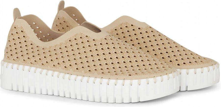 ILSE JACOBSEN Instappers Dames Tulip3373 Maat: 38 Materiaal: Textiel Kleur: Beige - Foto 2