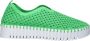 Ilse Jacobsen Instappers Platform TULIP3373W witte zool 495 Bright Green Bright Green - Thumbnail 3