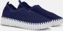 Ilse Jacobsen Instappers Platform TULIP3373W witte zool 660 Dark Indigo Dark Indigo - Thumbnail 7
