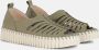 Ilse Jacobsen Instapsandalen TULIP9376 beige zool 410 Army - Thumbnail 1