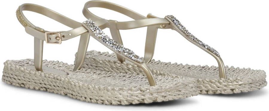 Ilse Jacobsen Slippers met enkelband en glitter CHEERFUL10G 149 Atmosphere