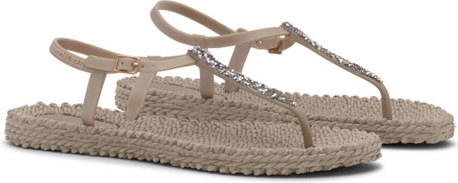 Ilse Jacobsen Slippers met enkelband en glitter CHEERFUL10G 149 Atmosphere