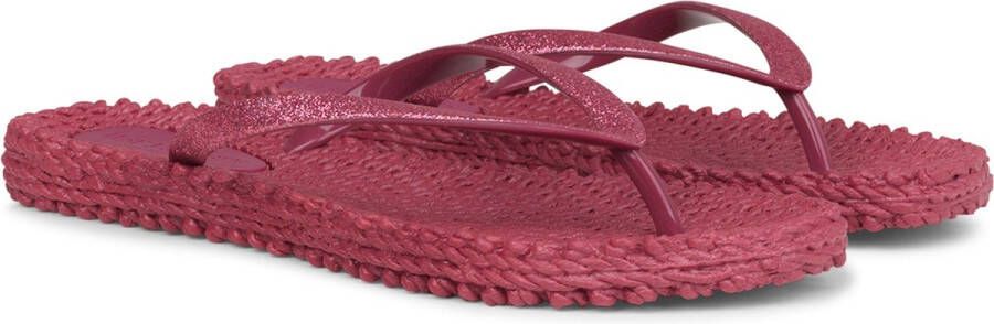 Ilse Jacobsen Slippers met glitter CHEERFUL01 323 Wine
