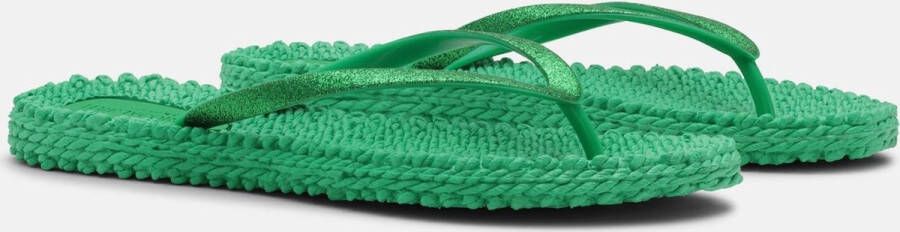 Ilse Jacobsen Slippers met glitter CHEERFUL01 493 Fern Green Fern Green