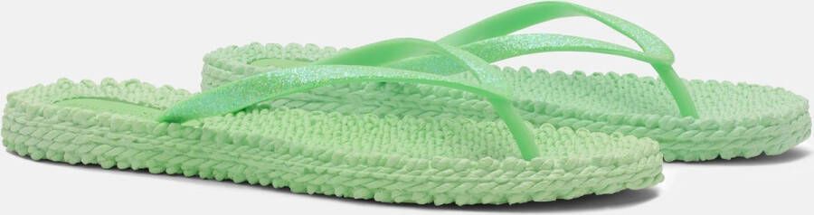 Ilse Jacobsen Slippers met glitter CHEERFUL01 495 Bright Green Bright Green