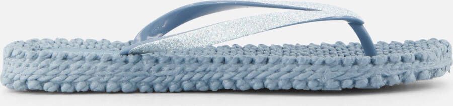 Ilse Jacobsen Hornbæk Ilse Jacobsen Cheerful01 teenslippers lichtblauw-677 Blauw Dames - Foto 5