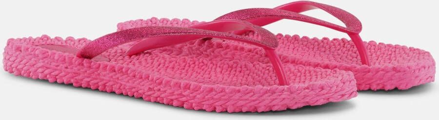 Ilse Jacobsen Slippers met glitter CHEERFUL01 917 Magenta
