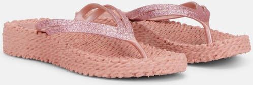 Ilse Jacobsen Slippers met lichte plateauzool CHEERFUL13 900 Misty Rose