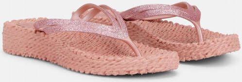 Ilse Jacobsen Slippers met lichte plateauzool CHEERFUL13 900 Misty Rose