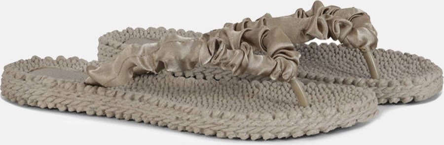 Ilse Jacobsen Slippers met stoffen band CHEERFUL06 157 Incense