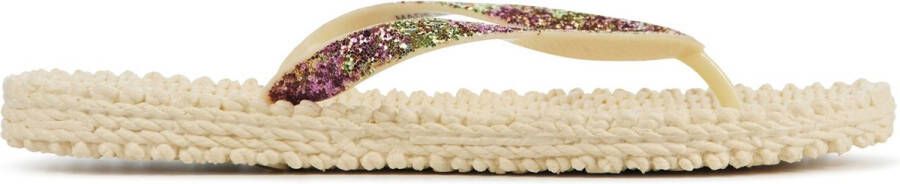 ILSE JACOBSEN Slippers Dames Cheerful12g Maat: 38 Materiaal: Rubber Kleur: Wit