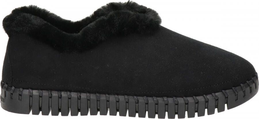 ILSE JACOBSEN Pantoffels Dames Tulip3050 Maat: 37 Materiaal: Suèdelook Kleur: Zwart - Foto 3