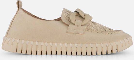 Ilse Jacobsen Tulip Loafers beige Microvezel Dames