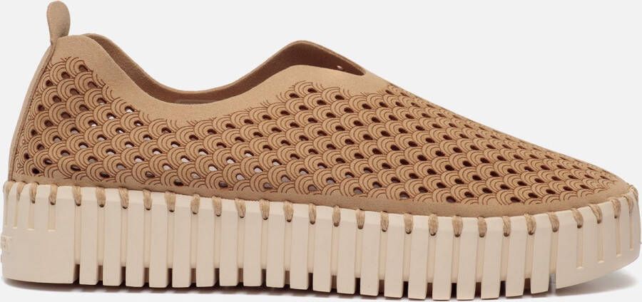 ILSE JACOBSEN Instappers Dames Tulip3373 Maat: 41 Materiaal: Suèdelook Kleur: Beige - Foto 4