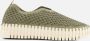 ILSE JACOBSEN Instappers Dames Tulip3373 Maat: 39 Materiaal: Textiel Kleur: Groen - Thumbnail 2