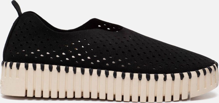 ILSE JACOBSEN Instappers Dames Tulip3373 Maat: 38 Materiaal: Suèdelook Kleur: Zwart - Foto 5