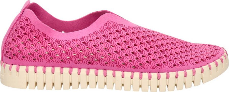 ILSE JACOBSEN Instappers Dames Tulip3275 Textiel Roze