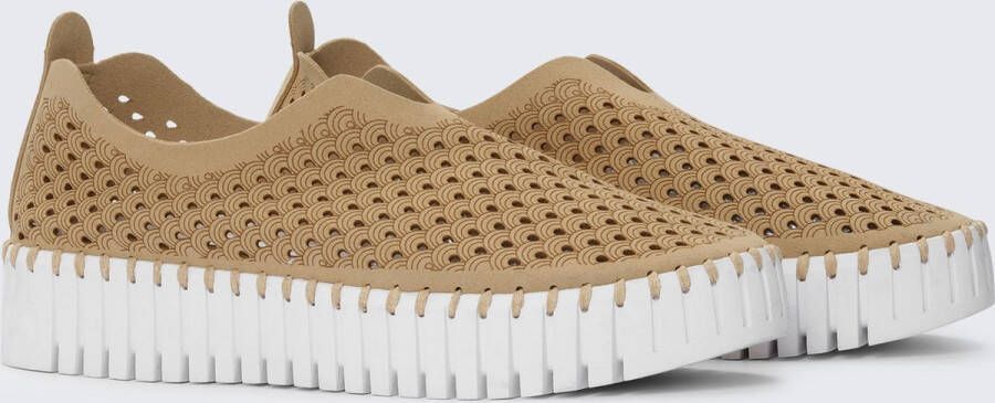 ILSE JACOBSEN Instappers Dames Tulip3373 Maat: 41 Materiaal: Suèdelook Kleur: Beige - Foto 5