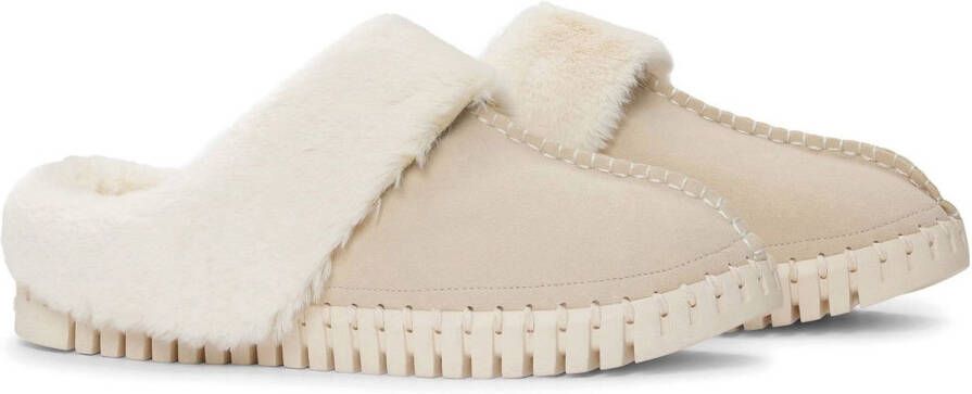 Ilse Jacobsen Tulip3871 Pantoffels Sloffen Dames Beige