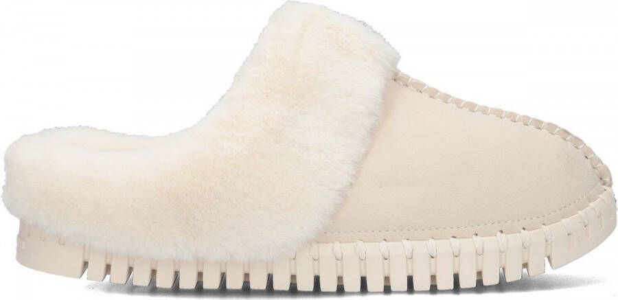 ILSE JACOBSEN Pantoffels Dames Tulip3871 Maat: 37 Materiaal: Suèdelook Kleur: Beige - Foto 3