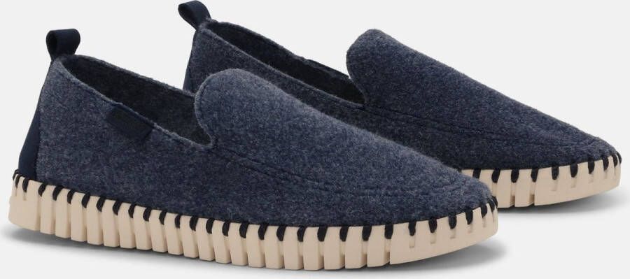 Ilse Jacobsen Vilten Loafers TULIP3092F Dark Indigo 660 Dark Indigo