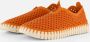 ILSE JACOBSEN Instappers Dames Tulip3275 Maat: 39 Materiaal: Textiel Kleur: Oranje - Thumbnail 2