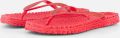 Ilse Jacobsen Slippers met glitter CHEERFUL01 303 Deep Red Deep Red - Rood