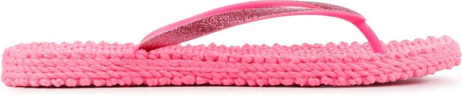 Ilse Jacobsen Vrouwen Rubber 80005056 Teenslipper cheerful01 Roze