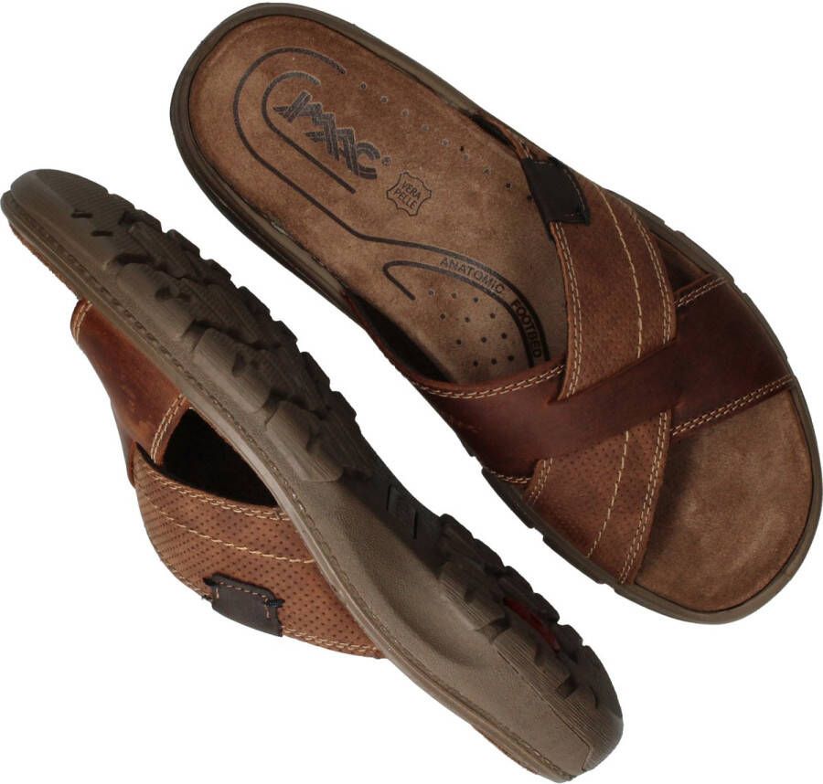 Imac Laker Slippers Bruin