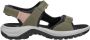 Imac Sandalen Plat Sandalen Plat Groen - Thumbnail 1
