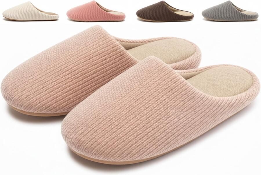 Imperatoris Pantoffels voor en Lichtgewicht en geruisloze slippers Comfortabele Huispantoffels Rosé