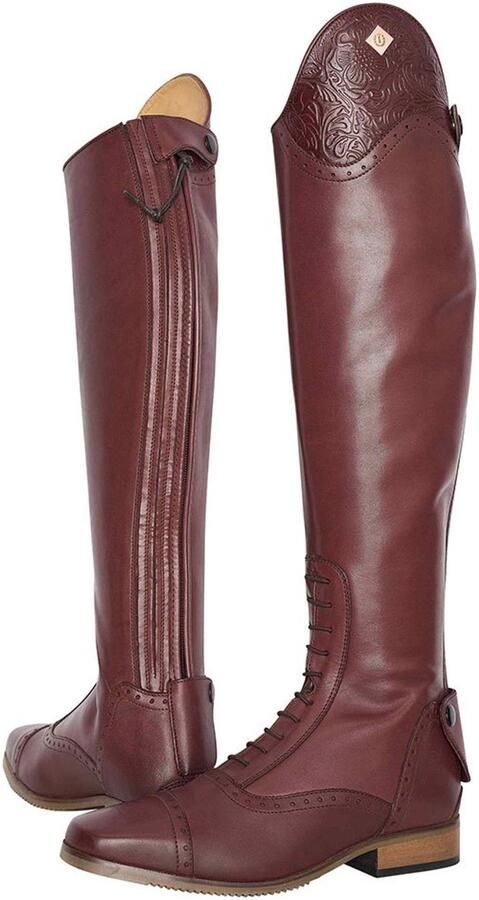 Imperial Riding Olania Dames Rijlaarzen Rood Long Vrouw