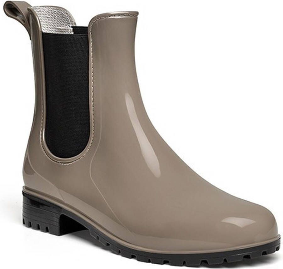 IMPORT Dames Enkellaars PV Taupe