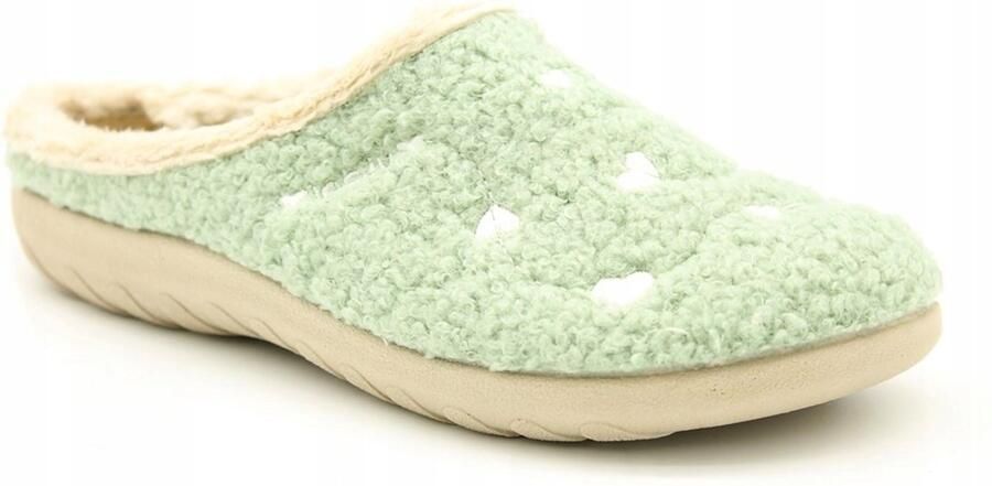Inblu Dames Pantoffels ET33 Pistache Groen