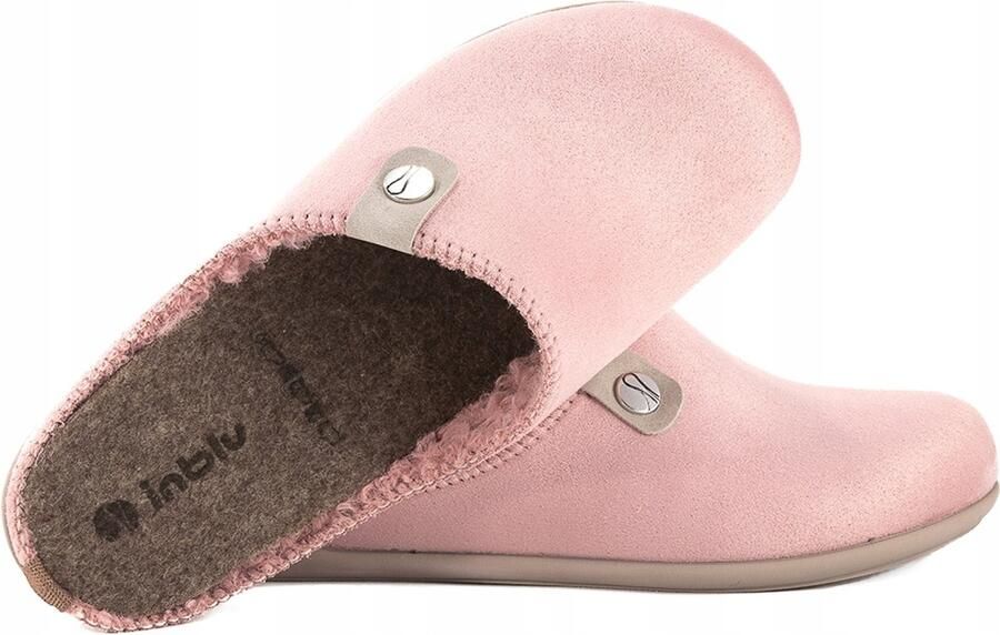 Inblu Dames Pantoffels GF-11 Roze Comfortabel en Warm