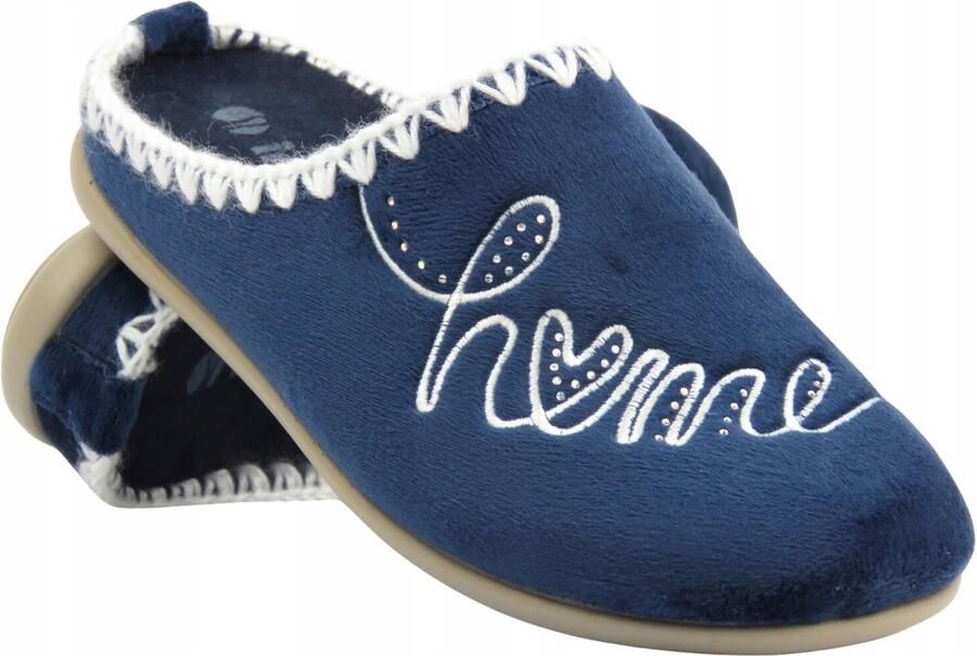 Inblu Dames Pantoffels GF-26 Blauw Comfortabel en Licht voor Thuis
