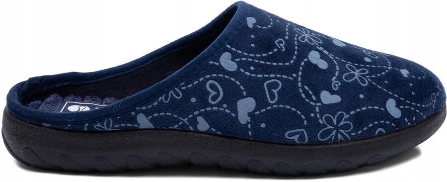 Inblu Dames Pantoffels Marineblauw ET000041