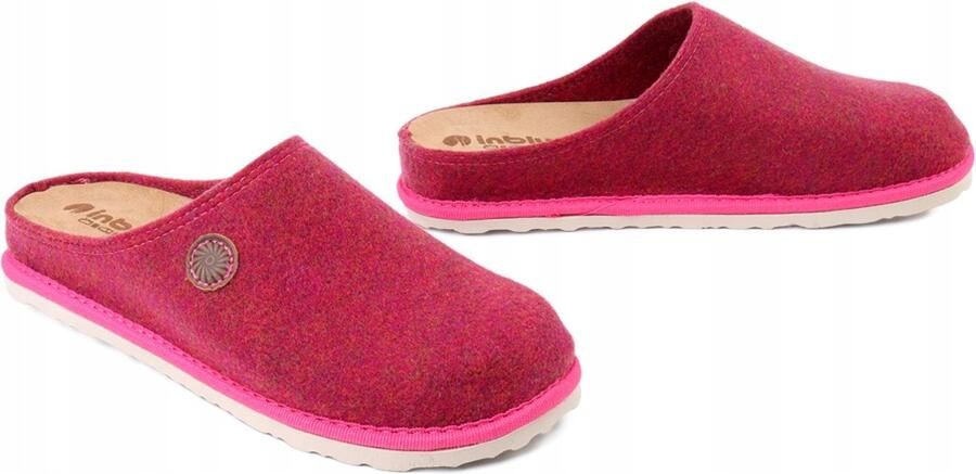Inblu Dames Pantoffels Roze Comfortabel & Licht