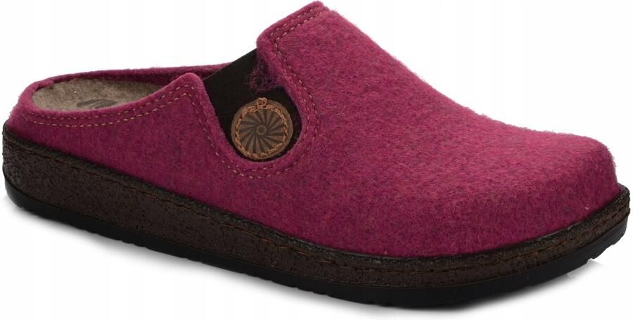 Inblu Dames Pantoffels Roze Warme & Comfortabele Huisschoenen