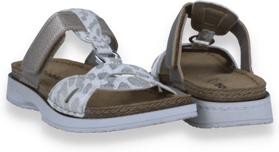 Inblu Dames Slipper Wit platina