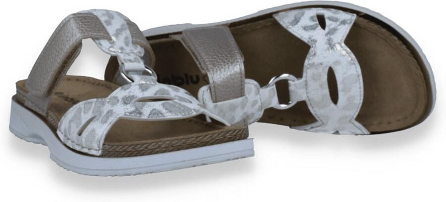 Inblu Dames Slipper Wit platina