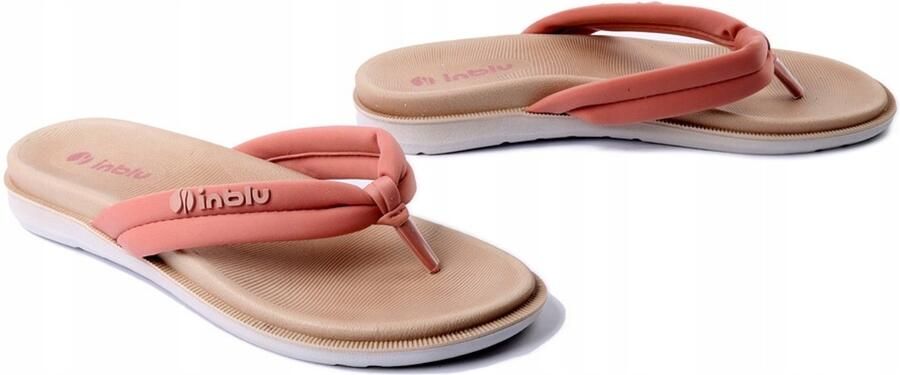 Inblu Dames Slippers Roze Comfortabele Zomersandalen