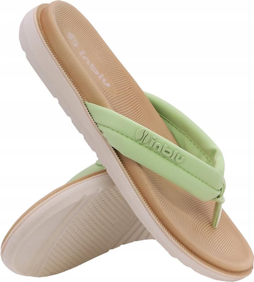 Inblu Dames Teenslippers IN-SF-04 Comfortabele Zomerse Slippers