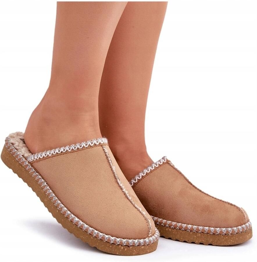Inblu Damespantoffels EY000028 Camel
