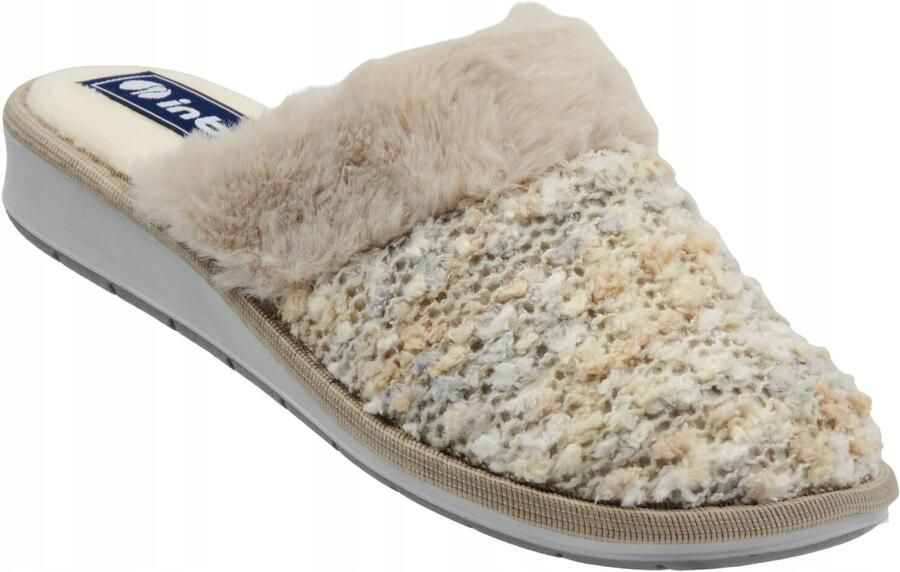 Inblu Damespantoffels LB-109 Beige Comfort & Stijl voor Thuis