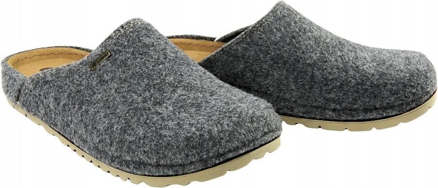 Inblu Heren Pantoffels RU-04 Zilver Comfortabele Lichte Instappers