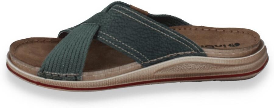 Inblu Slippers Heren Groen