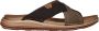 InBlue Inblu Slippers Heren Bruin - Thumbnail 1