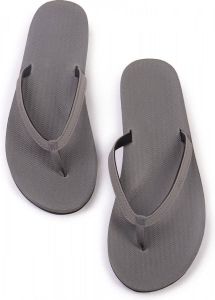 Indosole Flip Flops Essential Dames Slippers Grijs